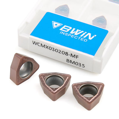 Wcmx 030208 CNC の炭化物の挿入物のステンレス鋼の炭化タングステンの挿入物