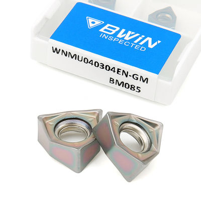 WNMU 040304の製粉の炭化物はWNMU040304EN-GMの多彩なコーティングの切削工具を挿入する
